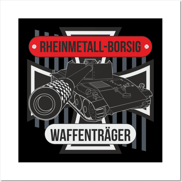 Rheinmetall Borsig Waffenträger Wall Art by FAawRay